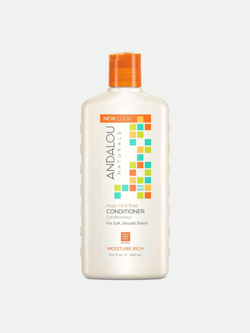 Andalou Naturals Conditioner Moisture Argan Shea Butter, 11.5 OZ.