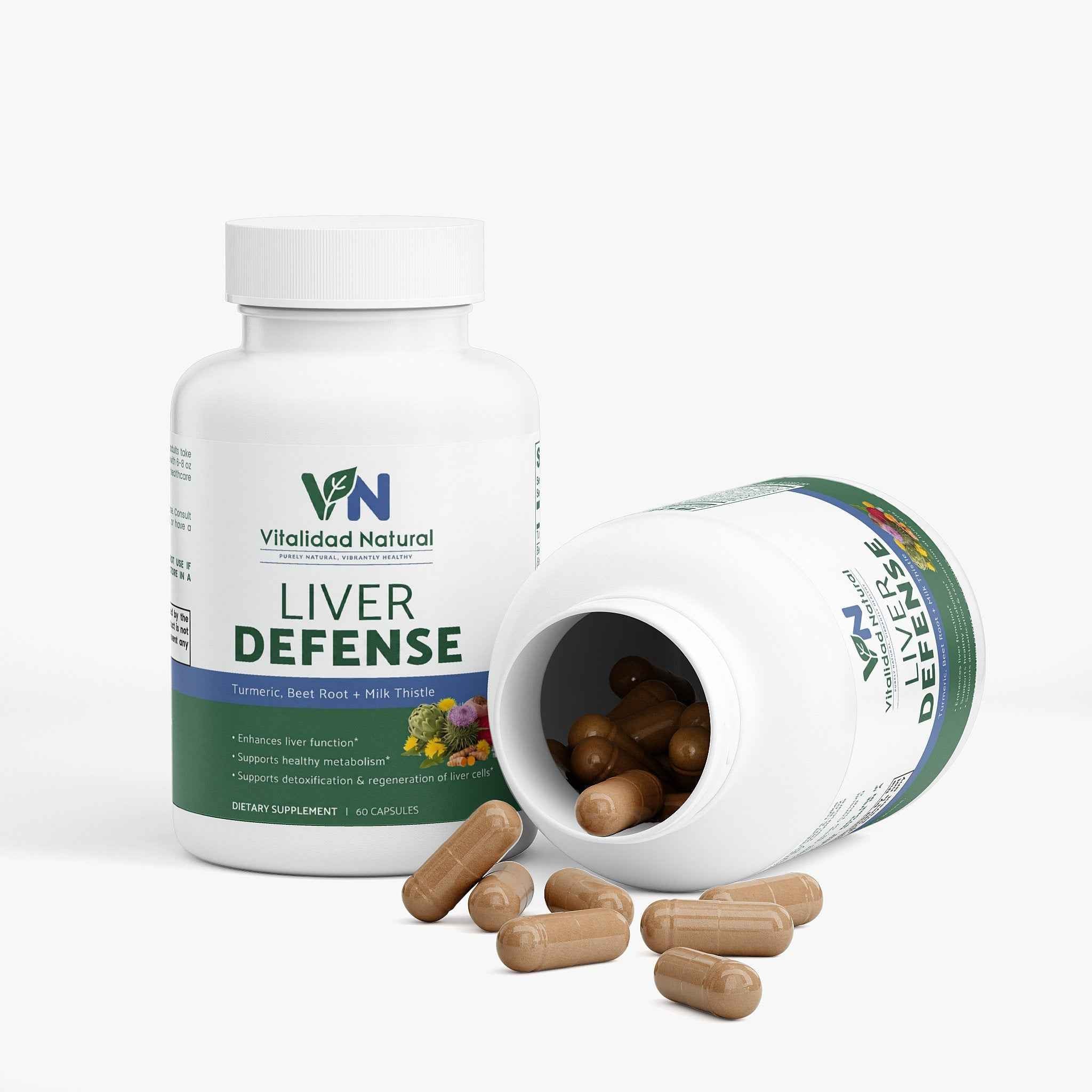 Vitalidad Natural Liver Support, 60 Capsules