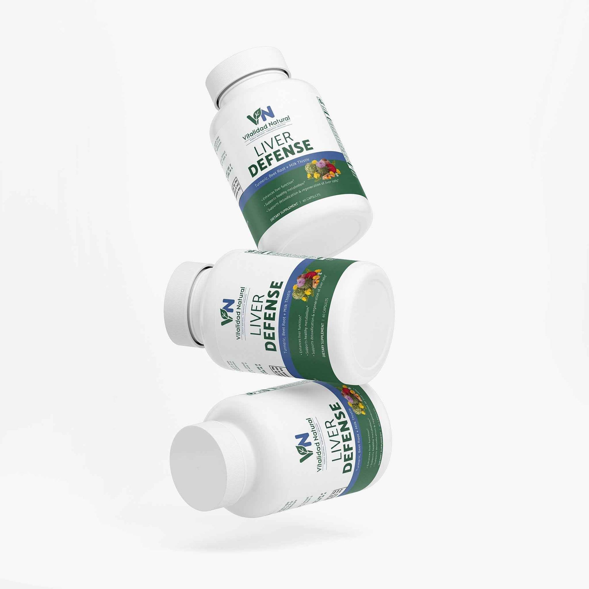 Vitalidad Natural Liver Support, 60 Capsules