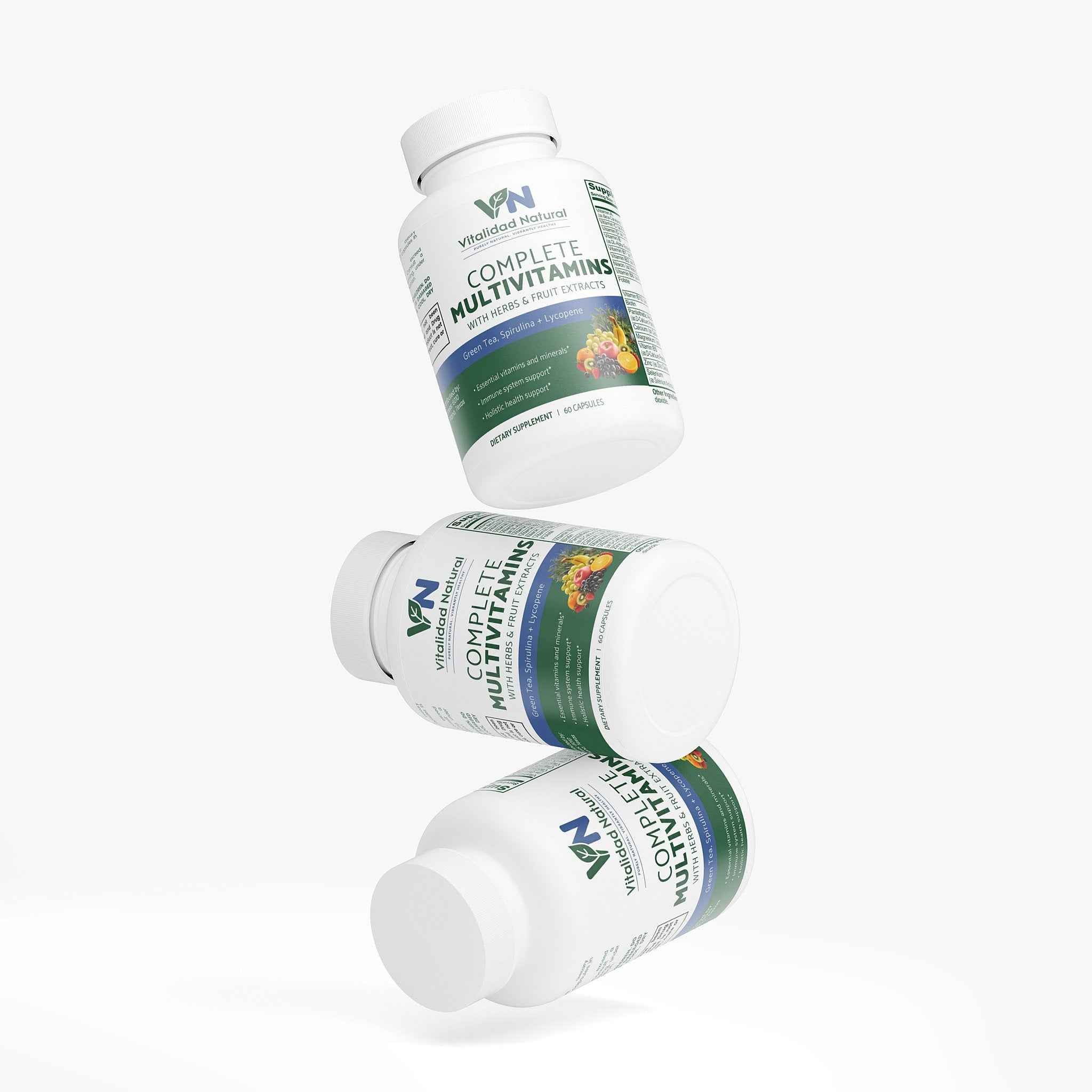 Vitalidad Natural Complete Multivitamin, 60 Capsules