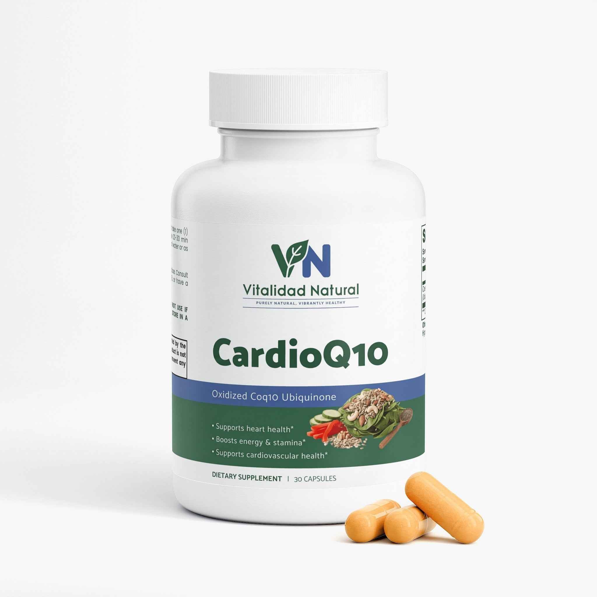Vitalidad Natural CoQ10 Ubiquinone, 30 Capsules