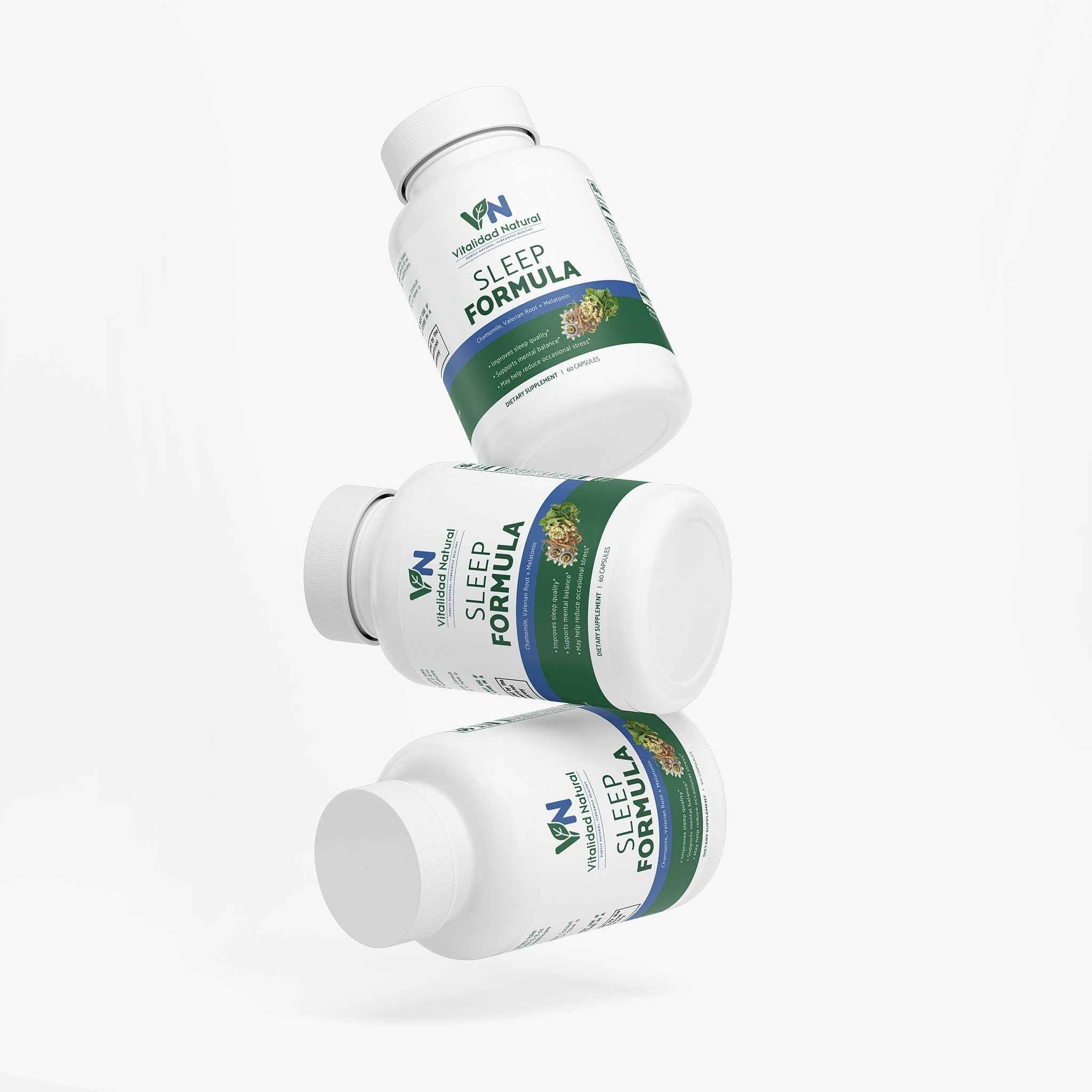 Vitalidad Natural Sleep Formula, 60 Capsules