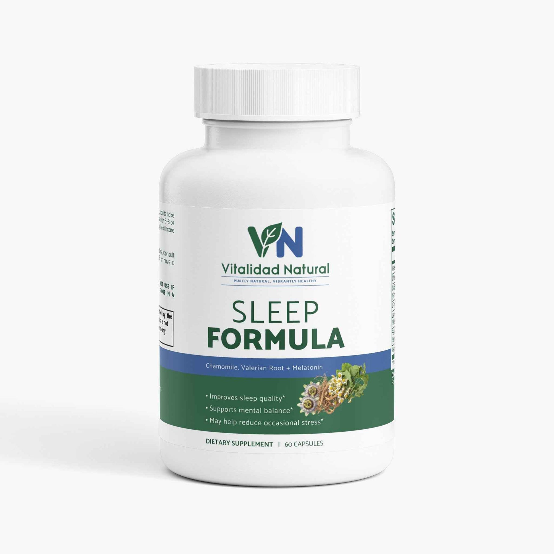Vitalidad Natural Sleep Formula, 60 Capsules