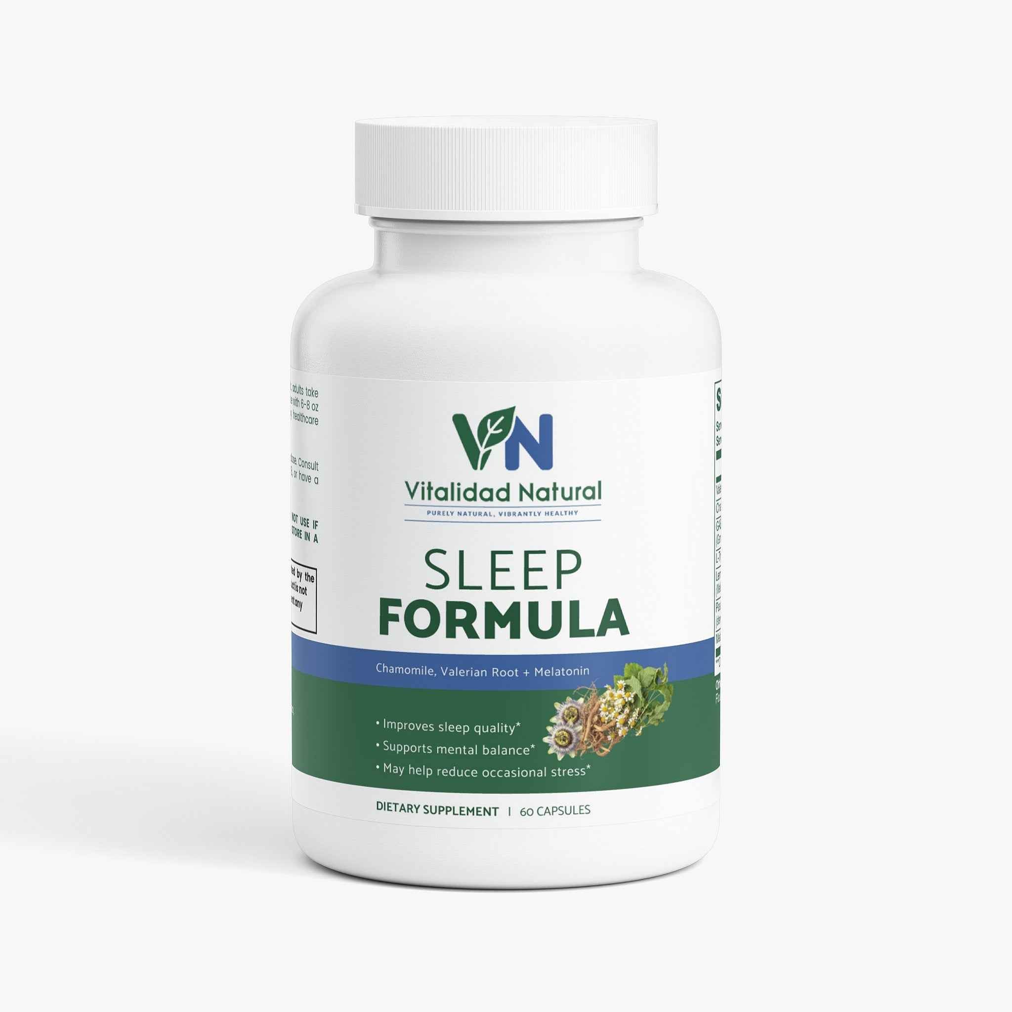 Vitalidad Natural Sleep Formula, 60 Capsules