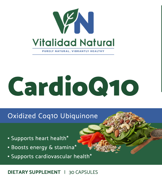 Vitalidad Natural CoQ10 Ubiquinone, 30 Capsules Uses