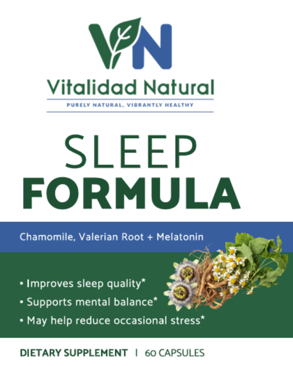 Vitalidad Natural Sleep Formula, 60 Capsules Uses