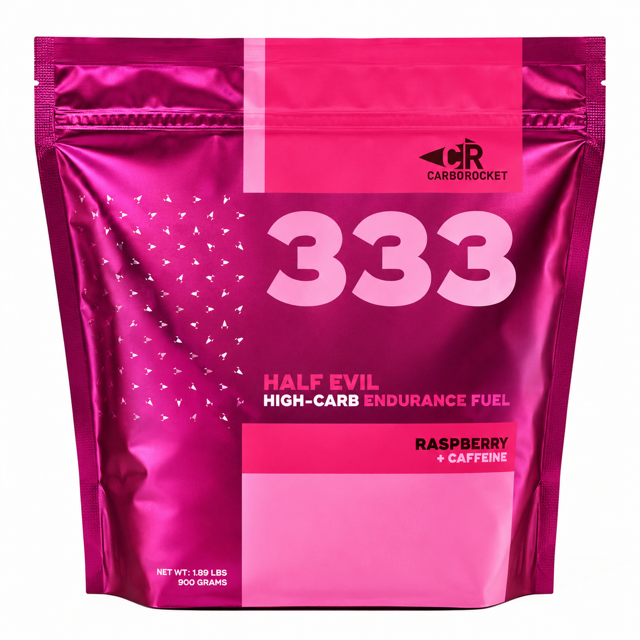 Carborocket 333 - Half Evil High-Carb Endurance Fuel, 1.89 Lbs. Raspberry