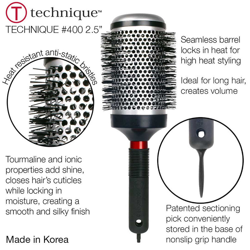 Cricket Technique #400 Round Thermal Brush Benefits