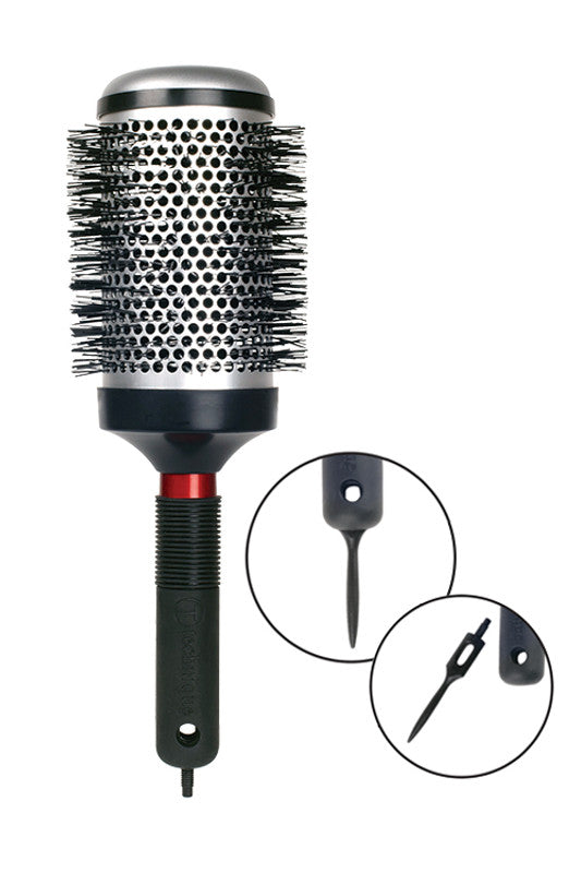 Cricket Technique #400 Round Thermal Brush zoom in parts