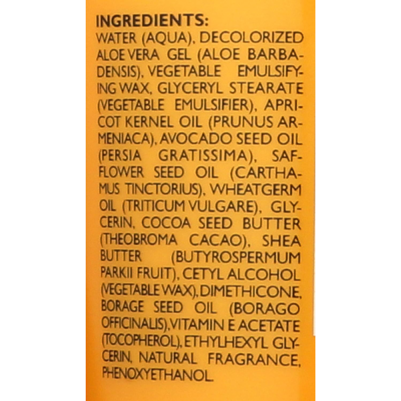 Shikai Hand & Body Lotion Yuzu 8 Oz. Ingredients