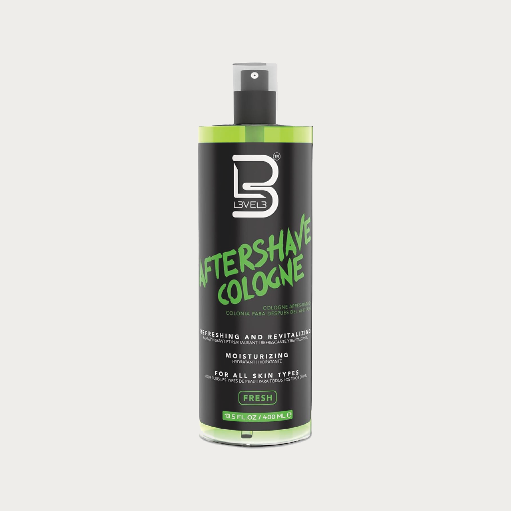 L3VEL3 Aftershave Cologne Fresh Green, 13.5 Oz.