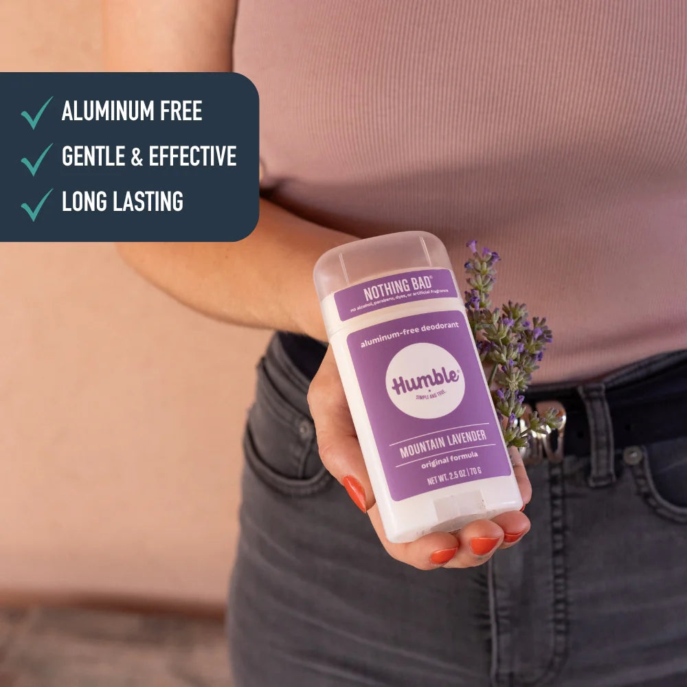 Humble All Natural Original Mountain Lavender, 2.5 Oz.