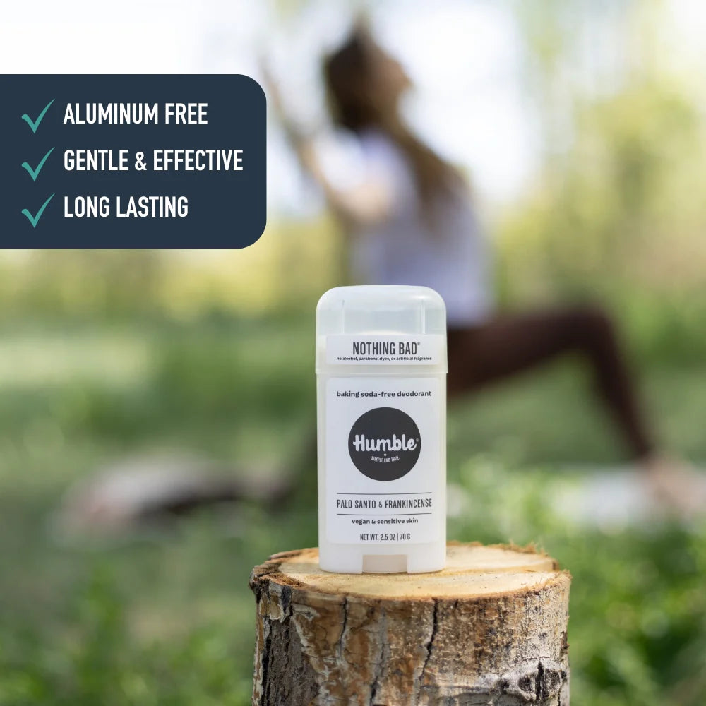Humble All Natural Vegan Palo Santo & Frankincense Deodorant 2.5oz