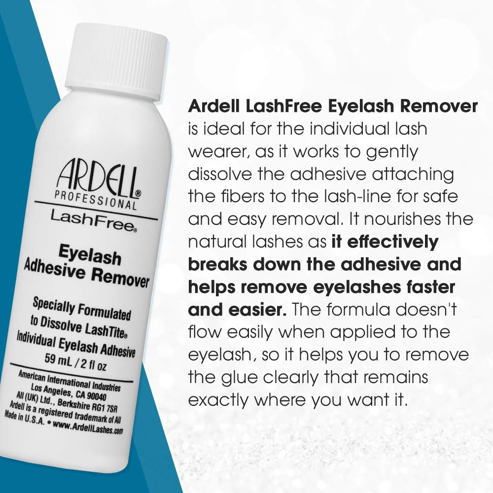 Ardell Eyelash Adhesive Remover, 2 Oz. Description