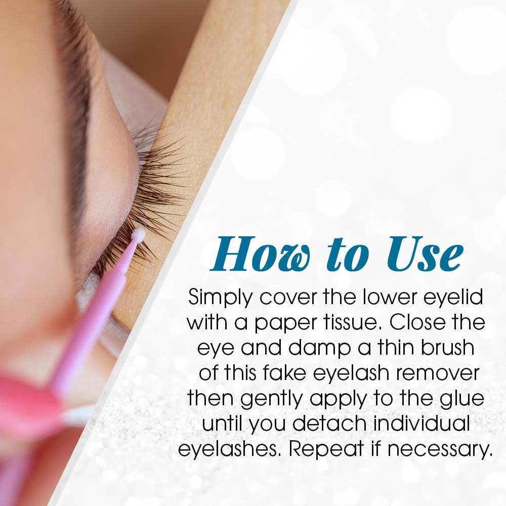 Ardell Eyelash Adhesive Remover, 2 Oz. how to use
