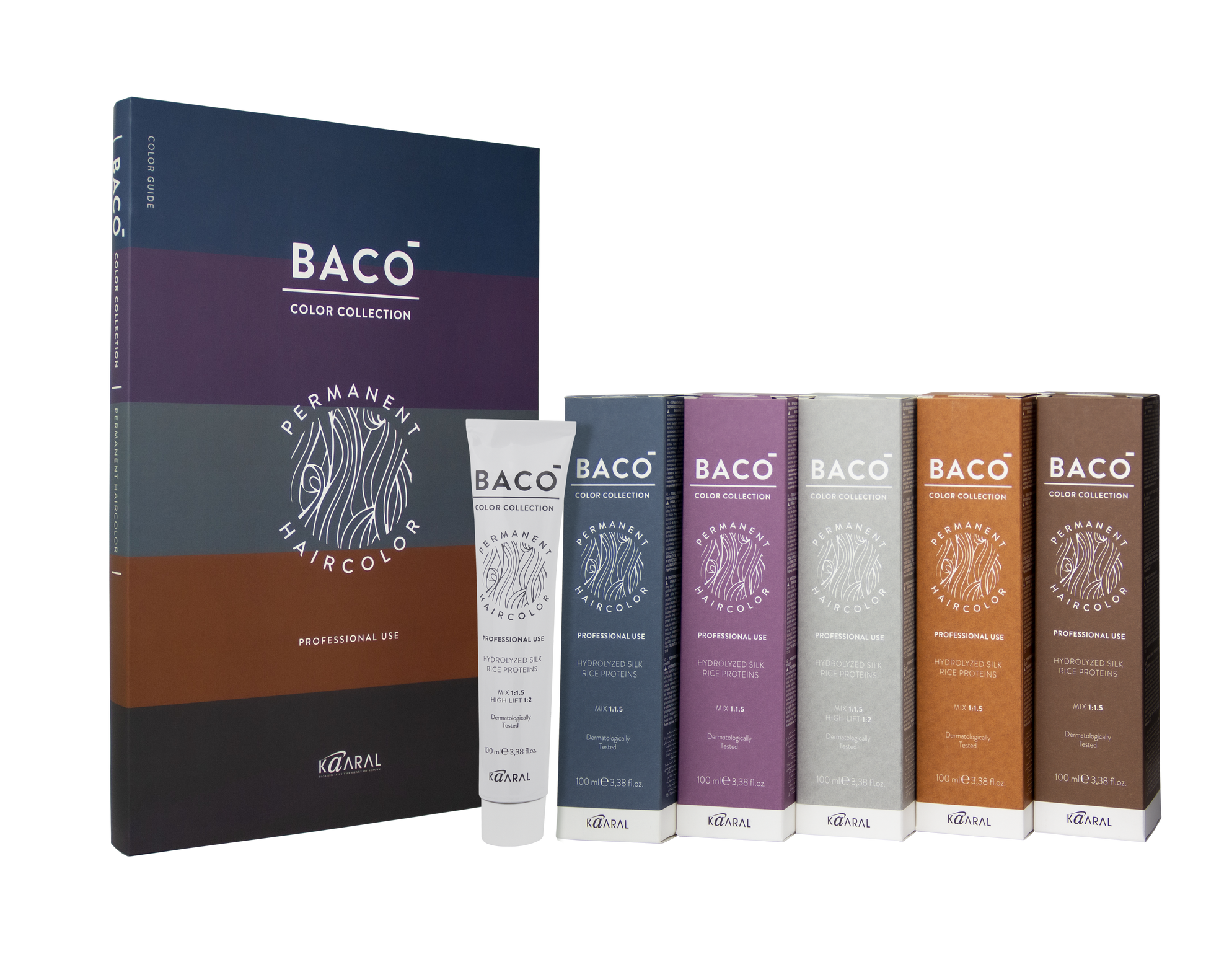 Kaaral BACO Hair Collection Permanent Hair Color Set