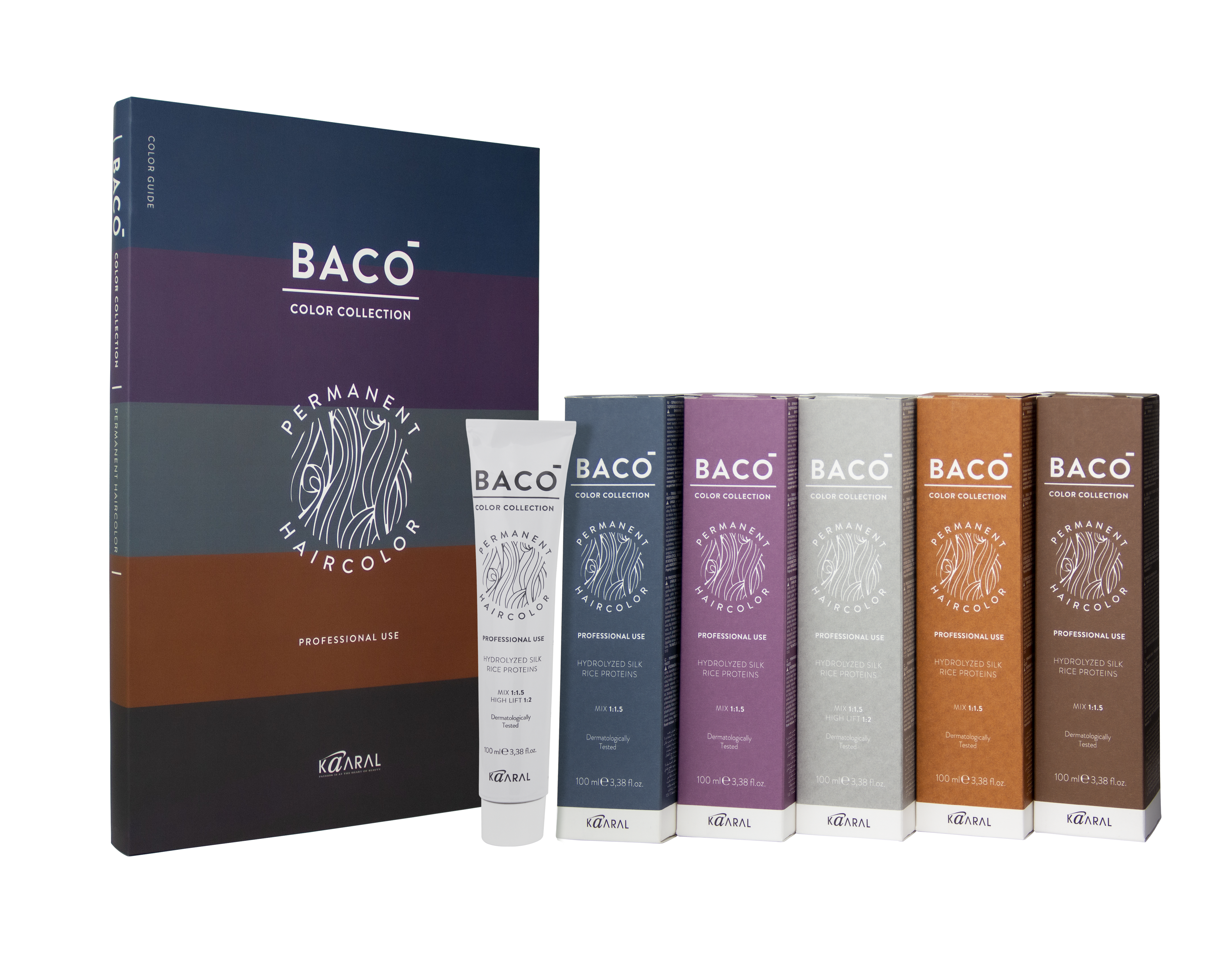 Kaaral BACO Hair Collection Permanent Hair Color Set