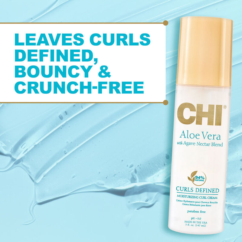 CHI Aloe Vera Moisturizing Curl Cream, 5 Oz. Benefits