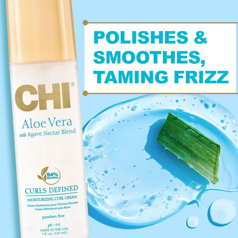 CHI Aloe Vera Moisturizing Curl Cream, 5 Oz. Benefits