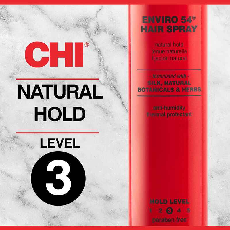 CHI Enviro 54 Natural Hold Hair Spray, 10 Oz. Hold Level