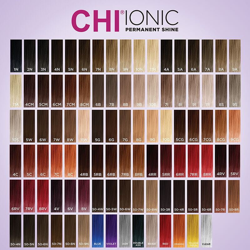 CHI Ionic Permanent Hair Color, 3 Oz. Color Swatch