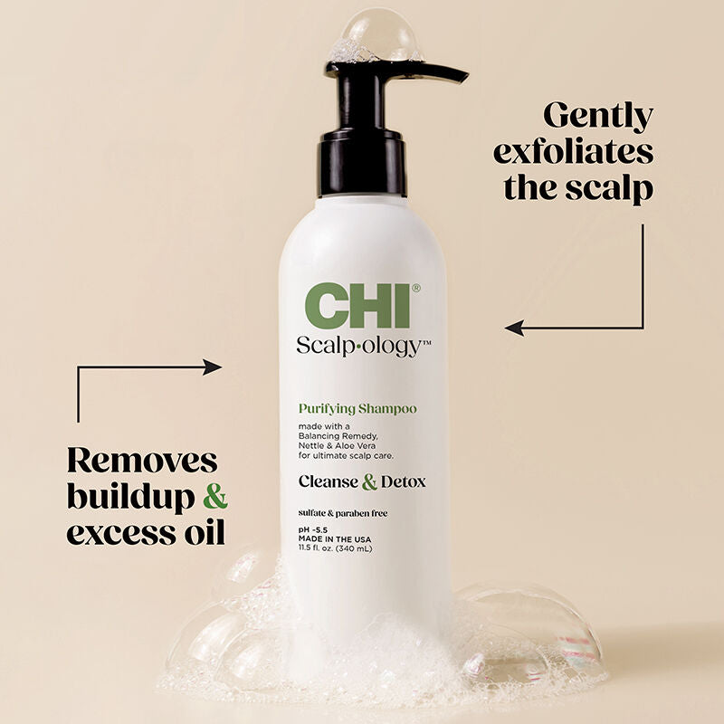 CHI Scalp-ology Purifying Shampoo, 11.5 Oz. Benefits