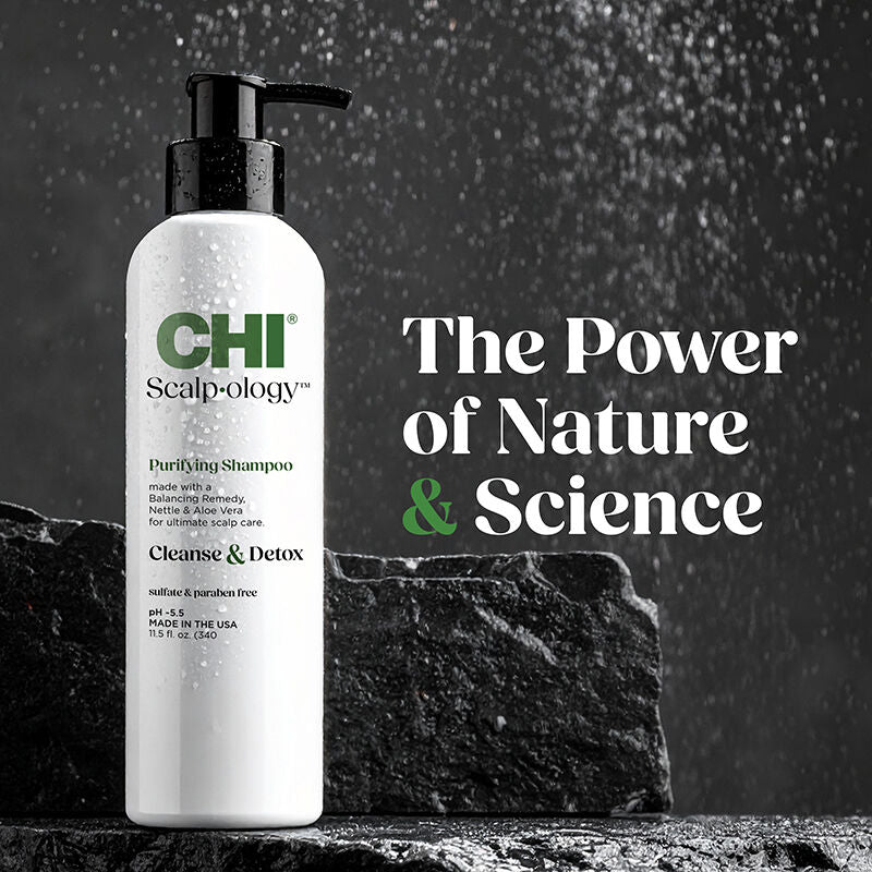CHI Scalp-ology Purifying Shampoo, 11.5 Oz. Nature 