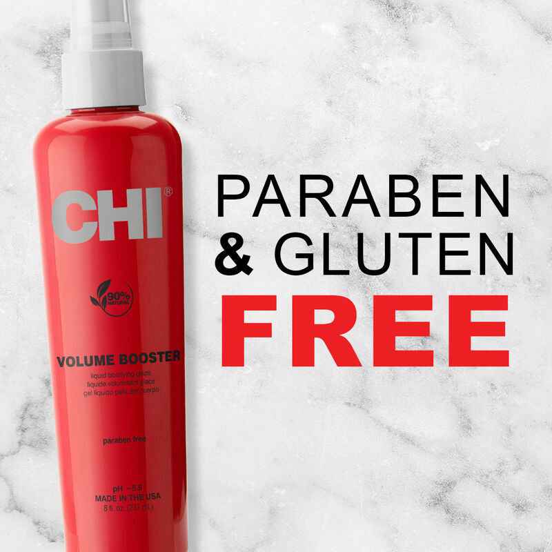 CHI Volume Booster Liquid Bodifying Glaze, 8 Oz. Paraben Free Gluten Free