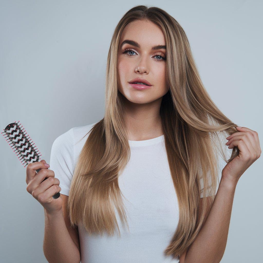 Cricket Static Free Fast Flo Party Pleaser Comb - Yellow