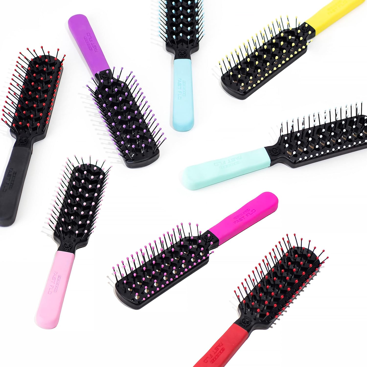 Cricket Static Free Fast Flo Party Pleaser Comb - Yellow