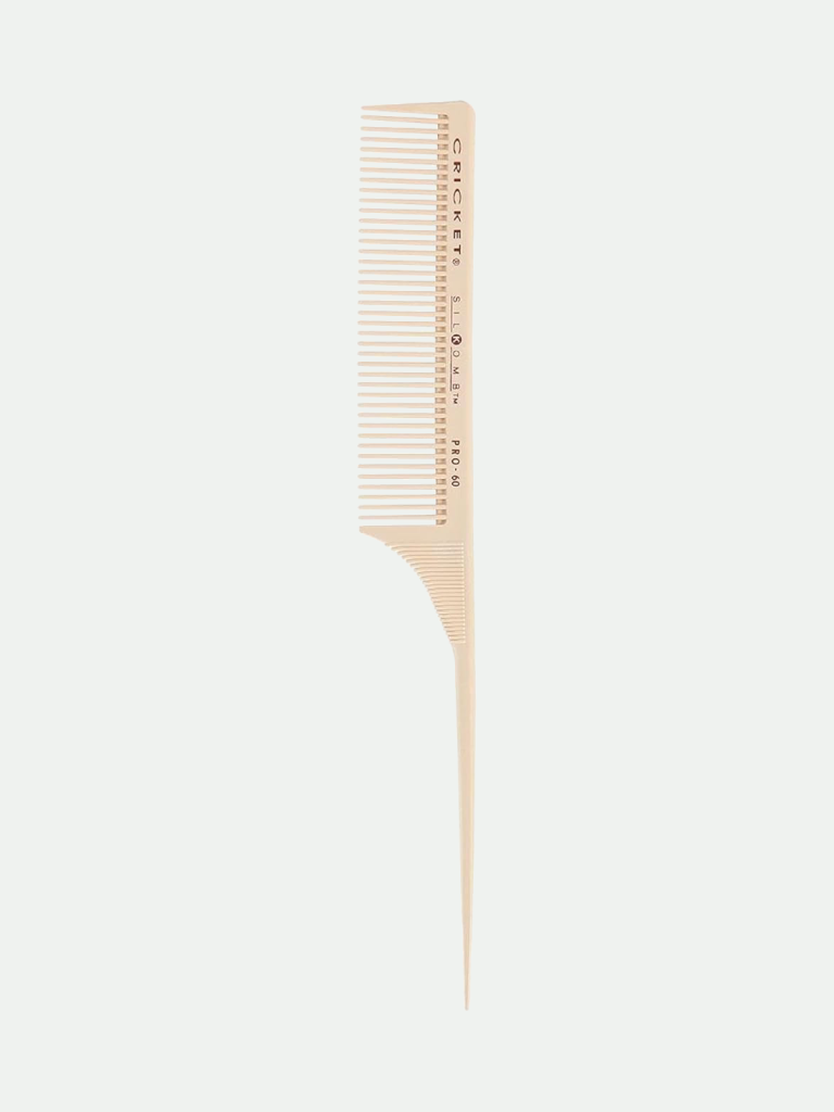 Cricket Silkomb Pro 60 Fine Toothed Rattail Comb