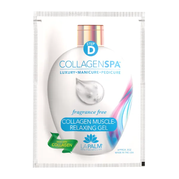 La Palm Collagen Spa 6 Step Manicure/Pedicure Kit Crystal Water