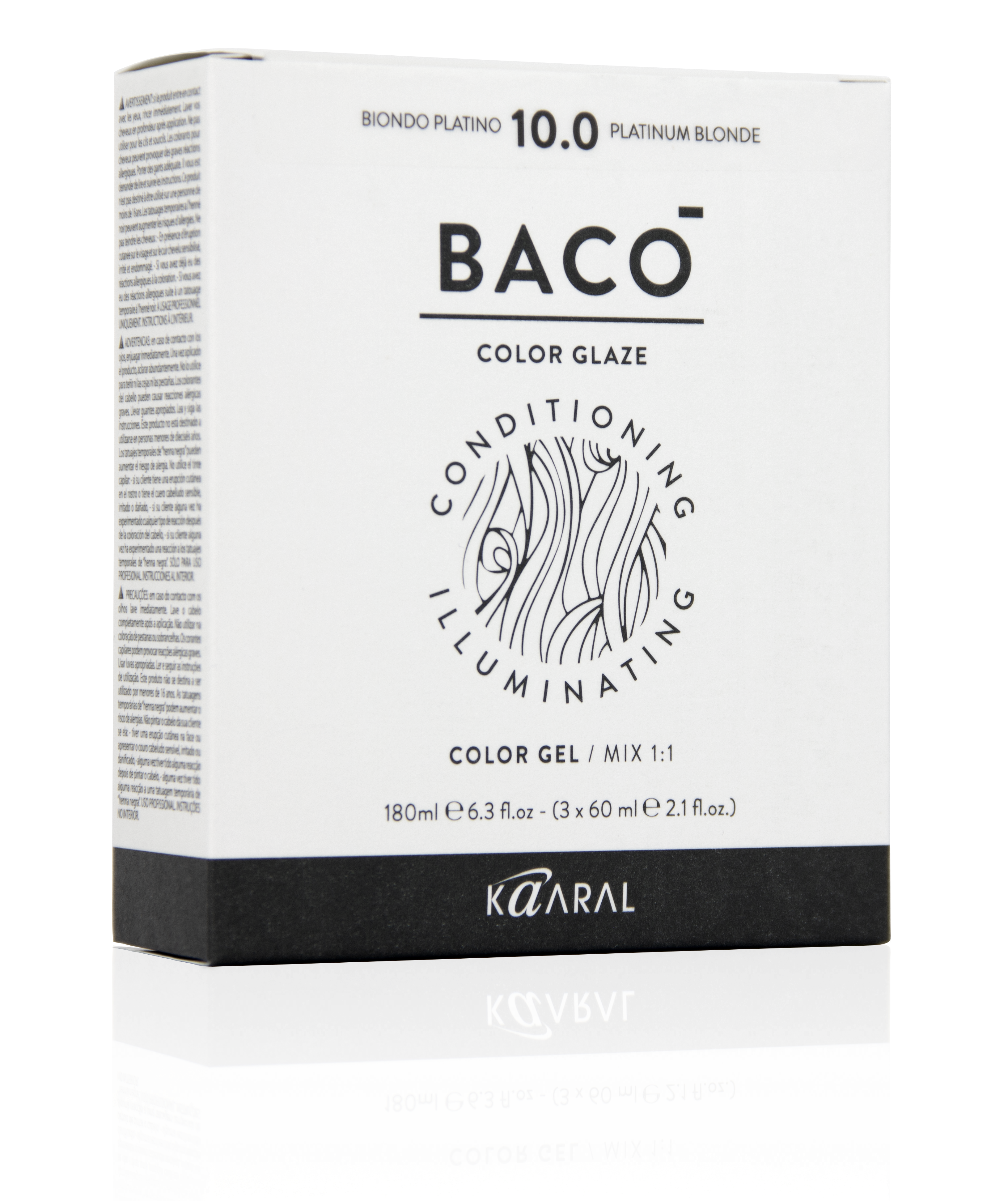 Kaaral BACO Color Glaze Color Gel 2.1 Oz Box