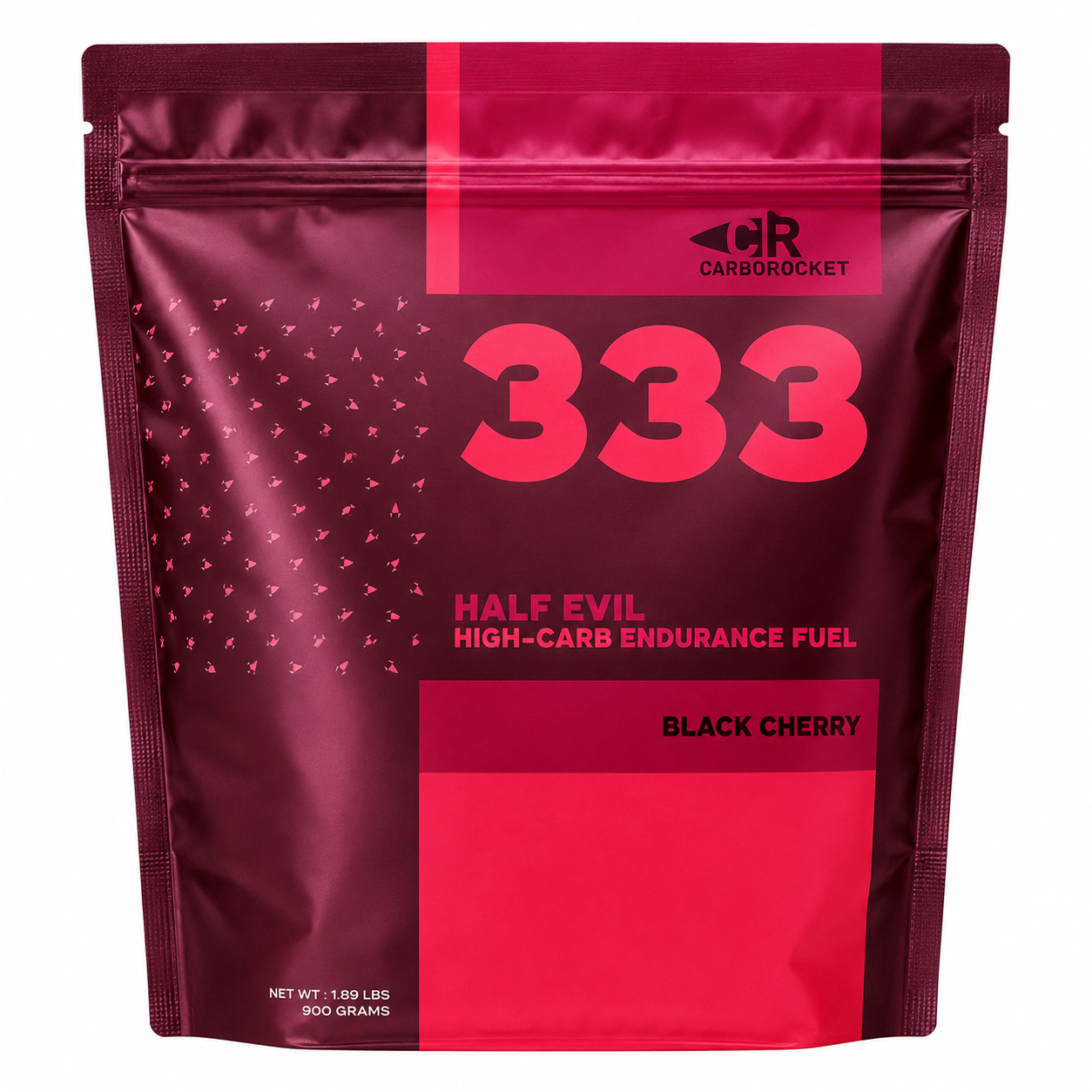 Carborocket 333 - Half Evil High-Carb Endurance Fuel, 1.89 Lbs. Black Cherry