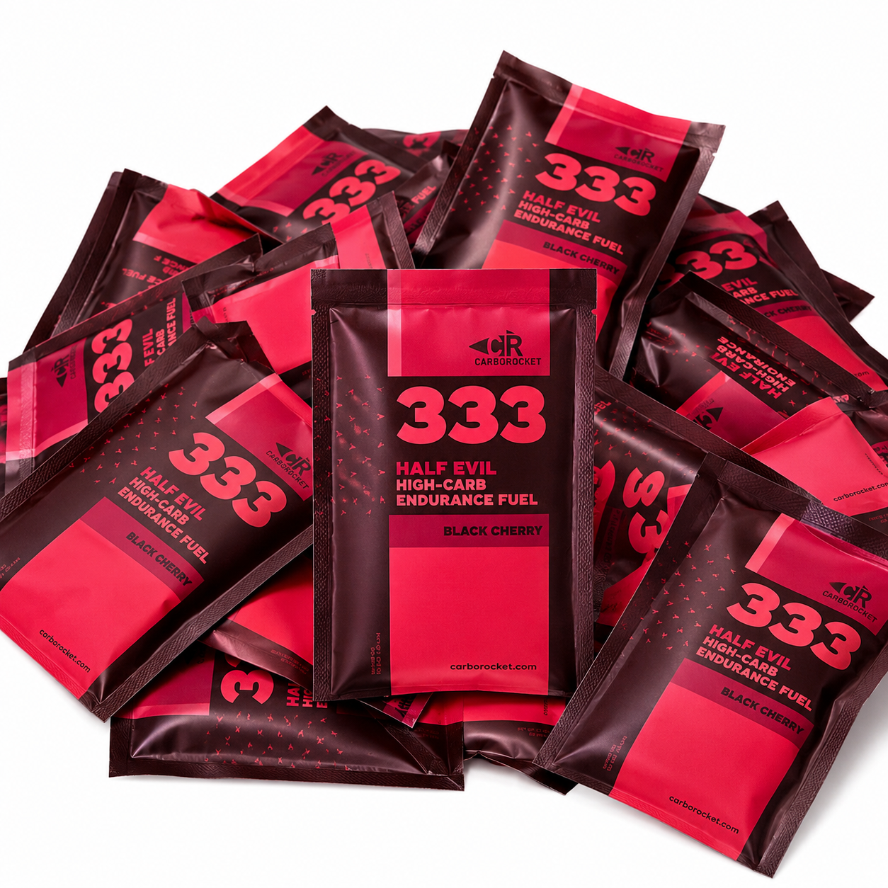 Carborocket 333 - Half Evil High-Carb Endurance Fuel,. Black Cherry