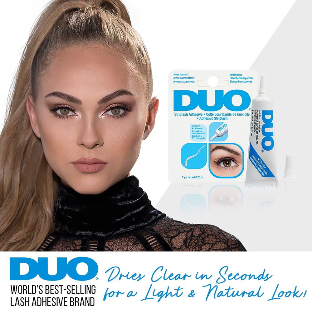 DUO Strip Lash Adhesive – White/Clear, 0.25 oz Model
