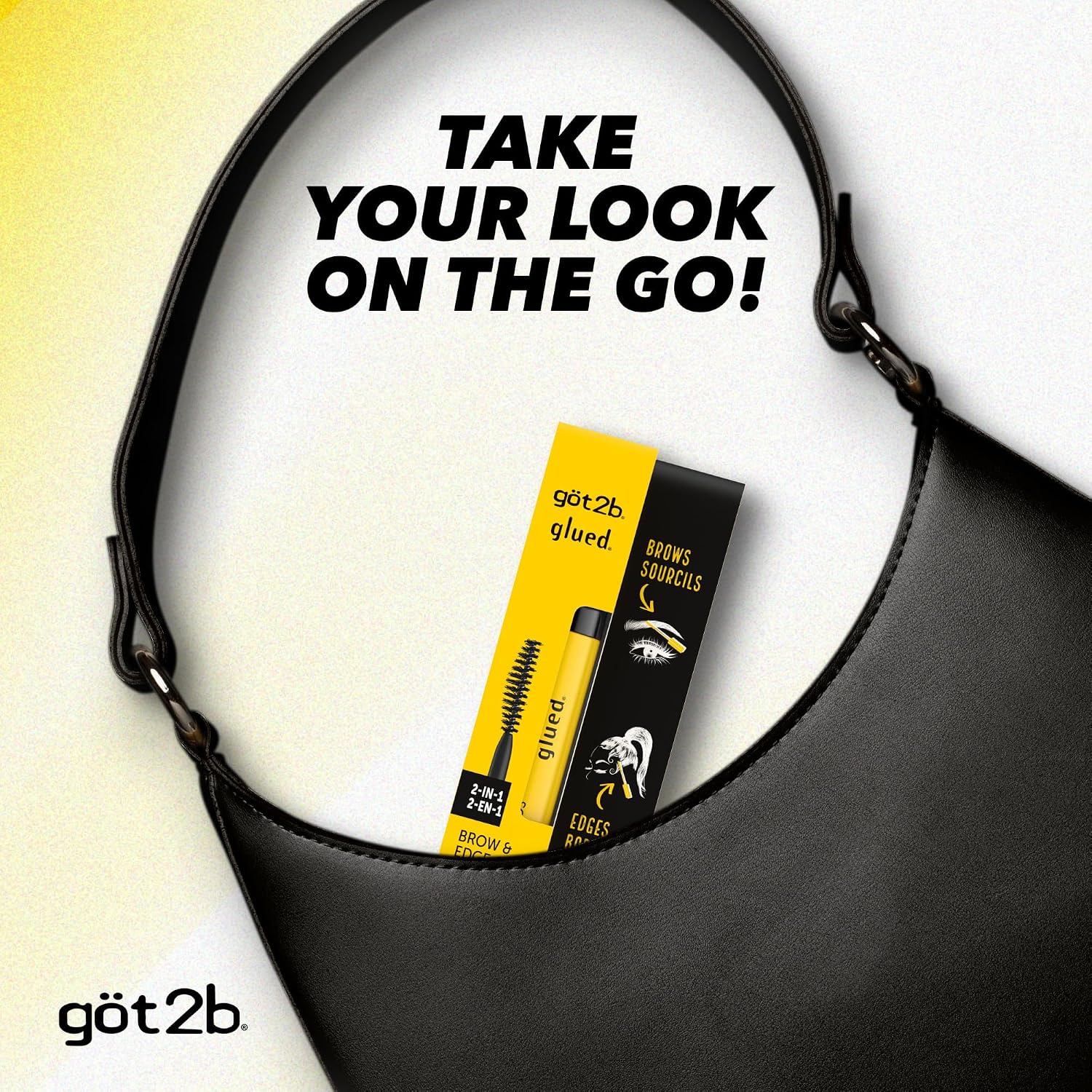 Got2b Glued Brow &amp; Edge Gel, 0.54 Oz. On the Go