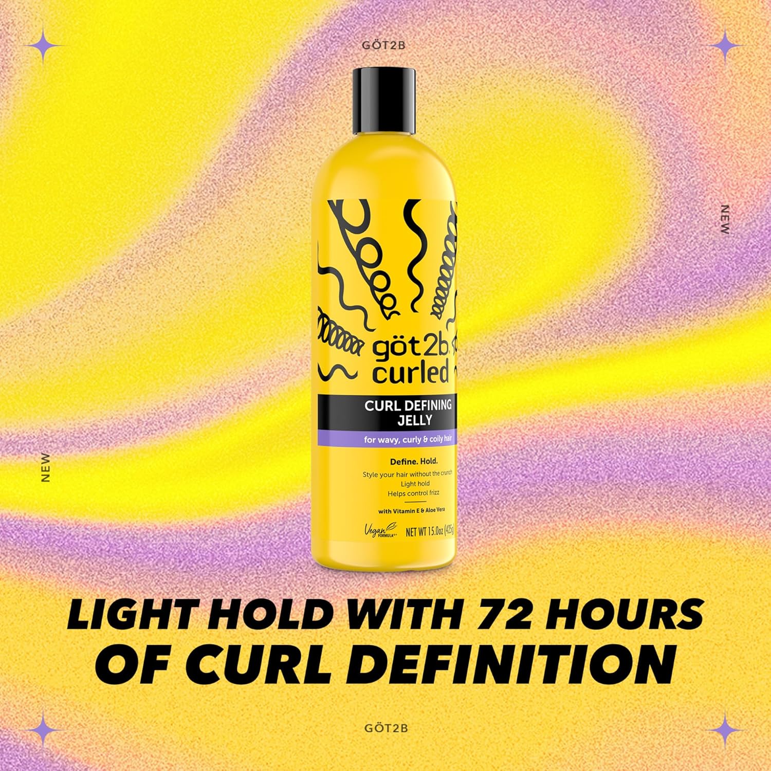Got2b Curled Curl Defining Jelly 15 Oz