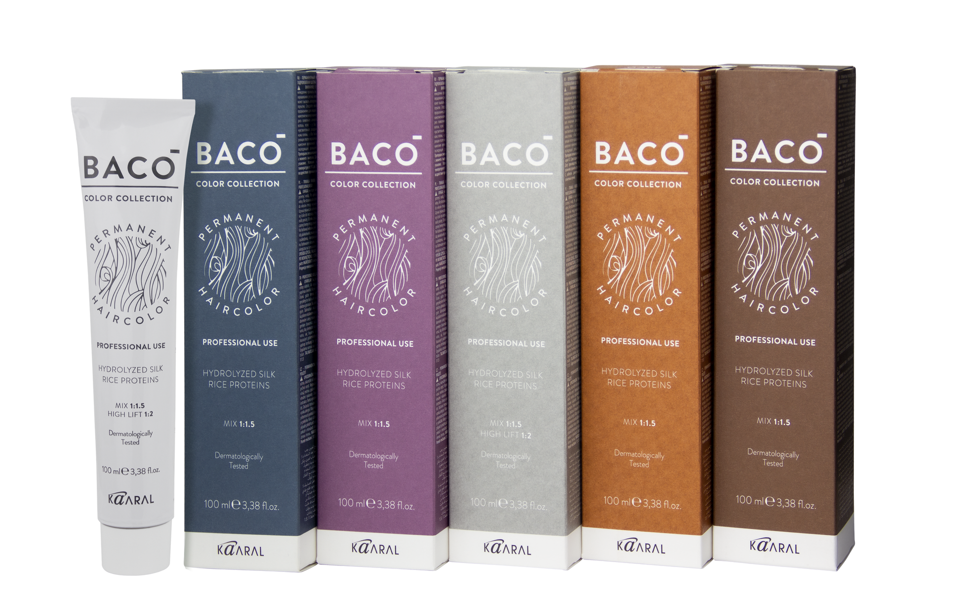Kaaral BACO Hair Collection Permanent Hair Color Set