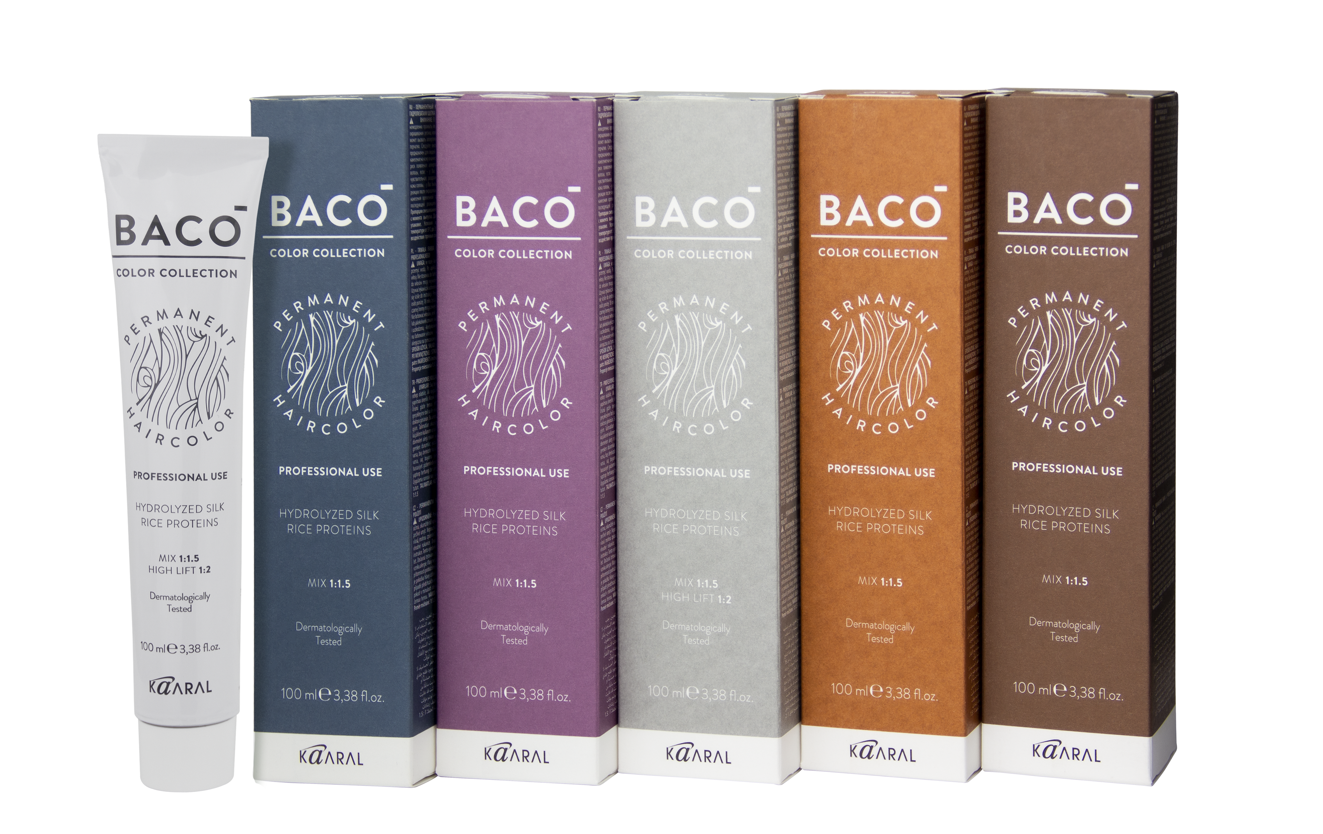 Kaaral BACO Hair Collection Permanent Hair Color Set
