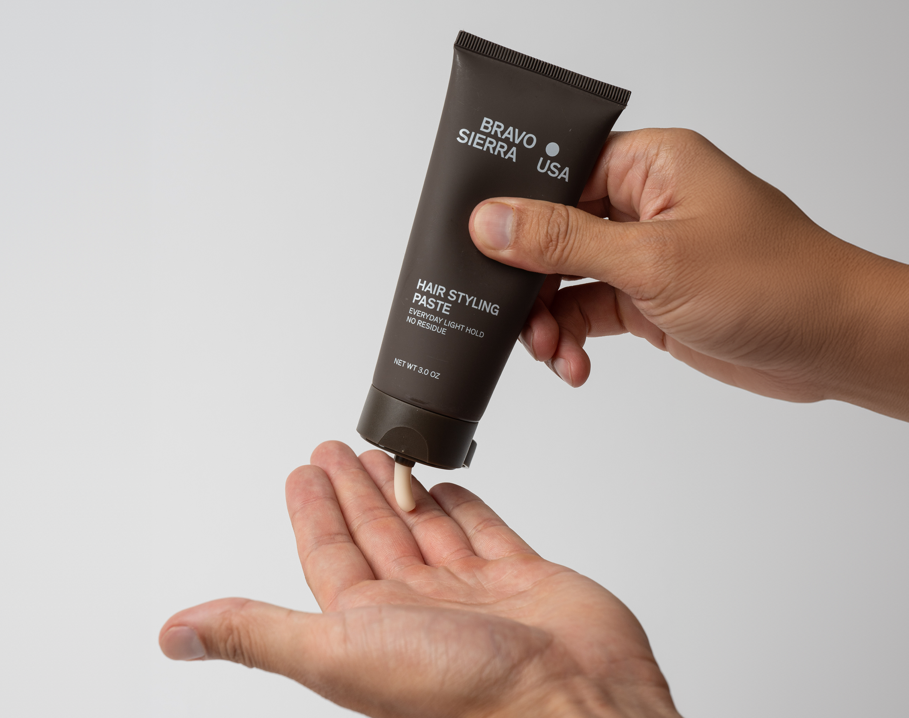 Bravo Sierra Hair Styling Paste Product Use