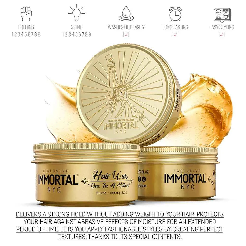 Immortal One in a Million Hair Wax, 5.07 Oz.