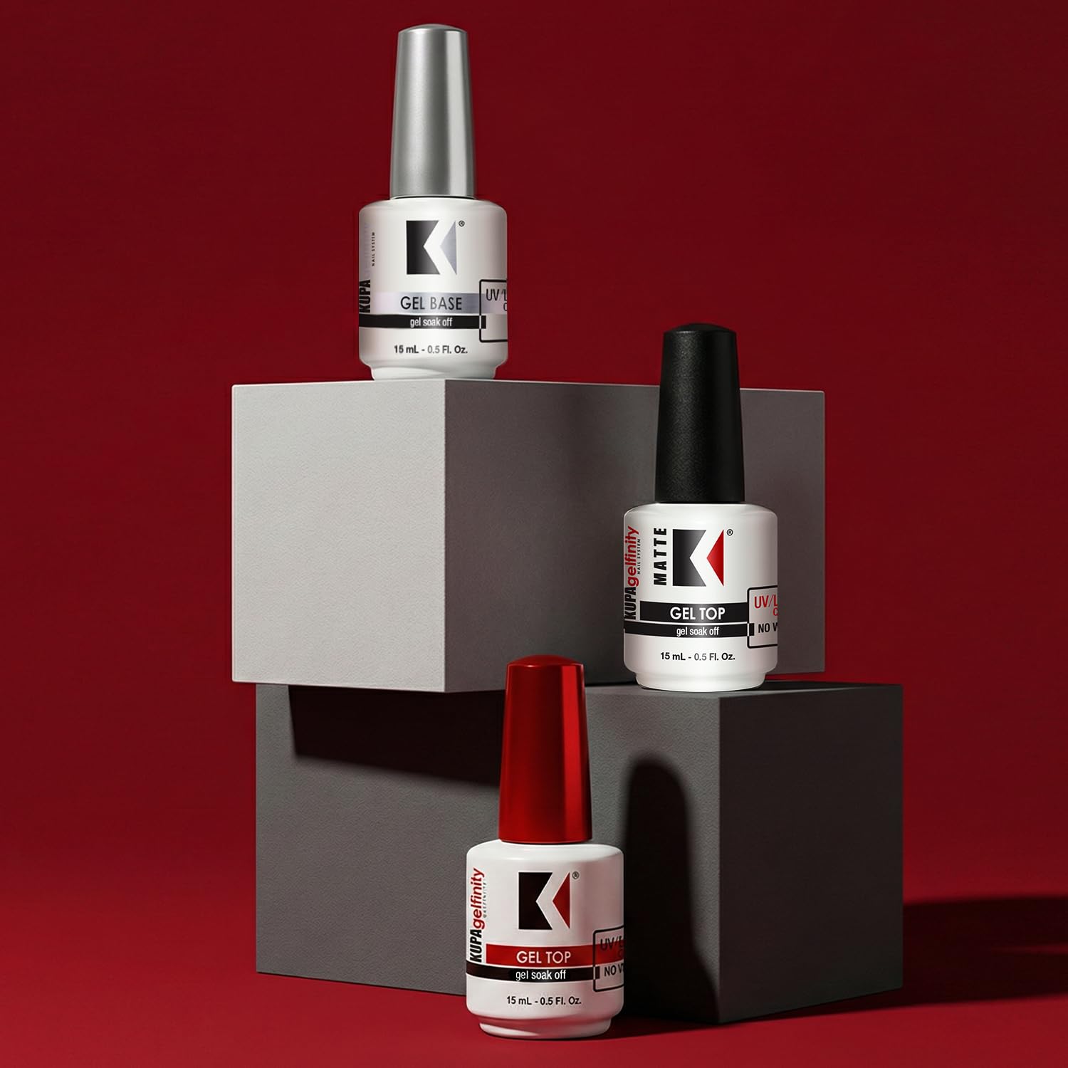 KUPA Gelfinity Base coat 0.5 fl oz Product Line