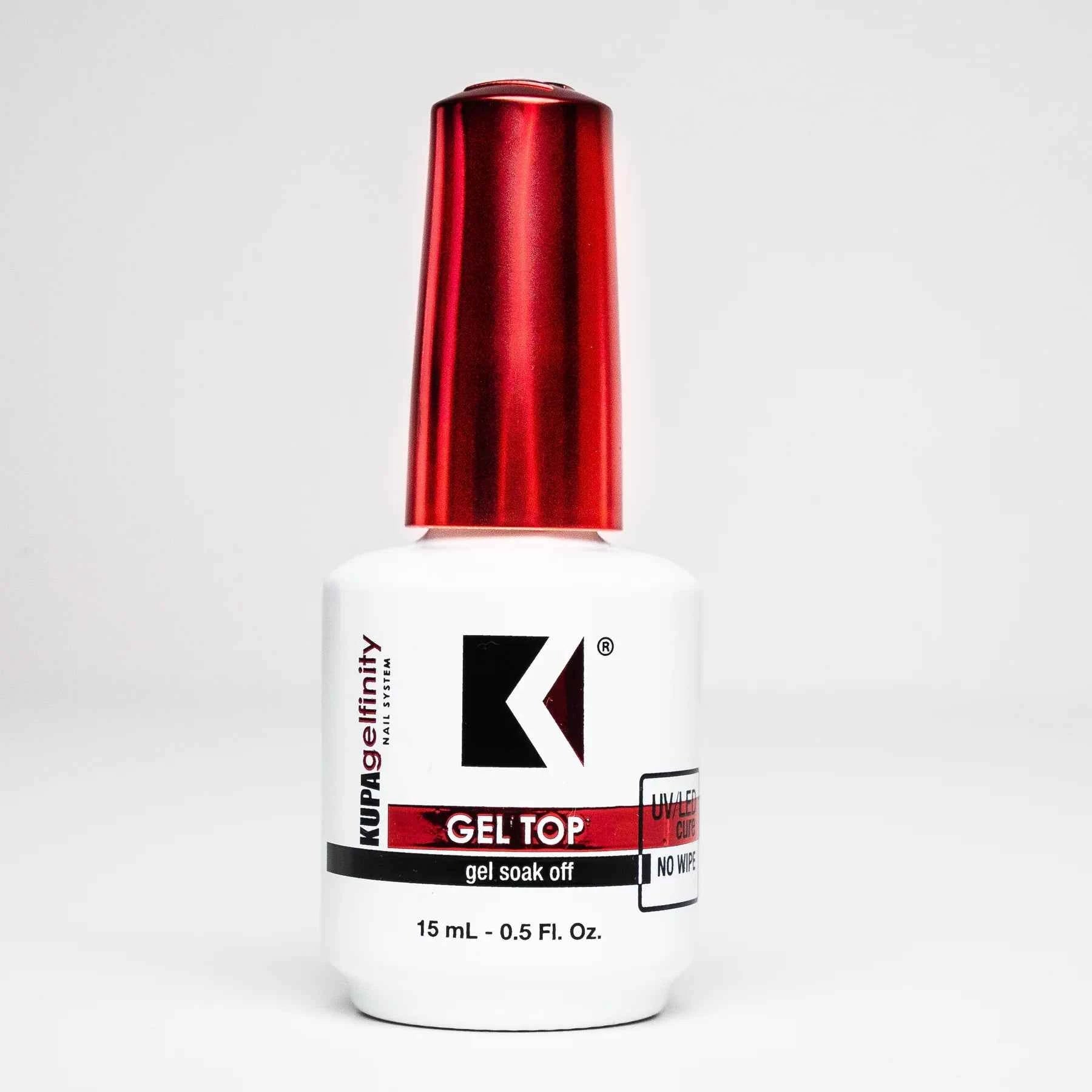 KUPA GelFinity Top Coat Gloss Finish , 0.5 Fl. Oz.