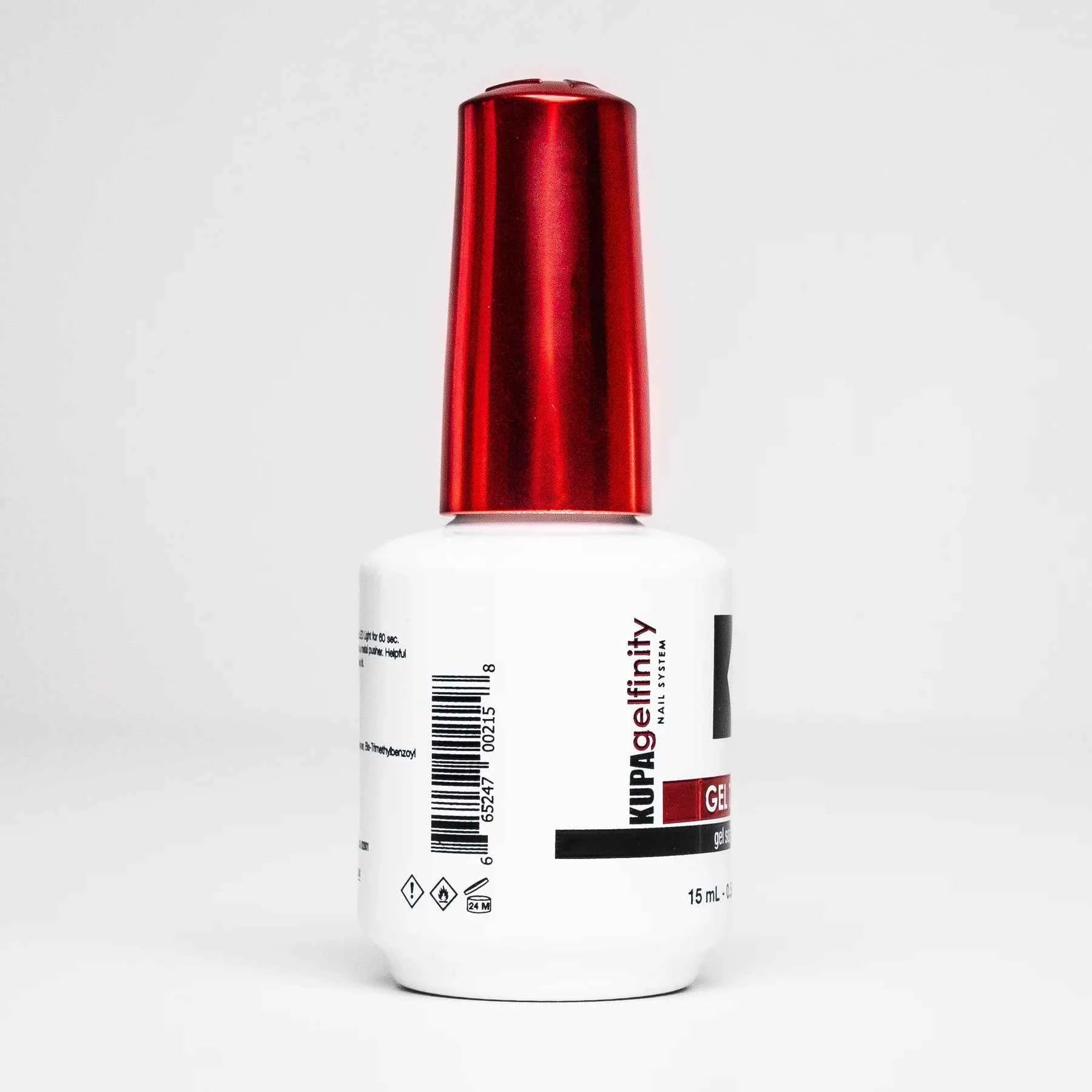 KUPA GelFinity Top Coat Gloss Finish , 0.5 Fl. Oz.