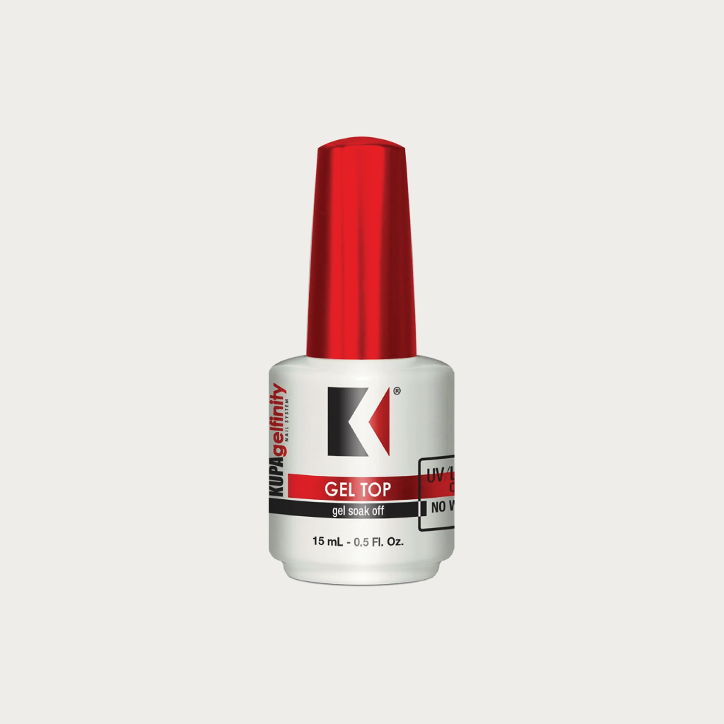 KUPA GelFinity Top Coat Gloss Finish , 0.5 Fl. Oz.