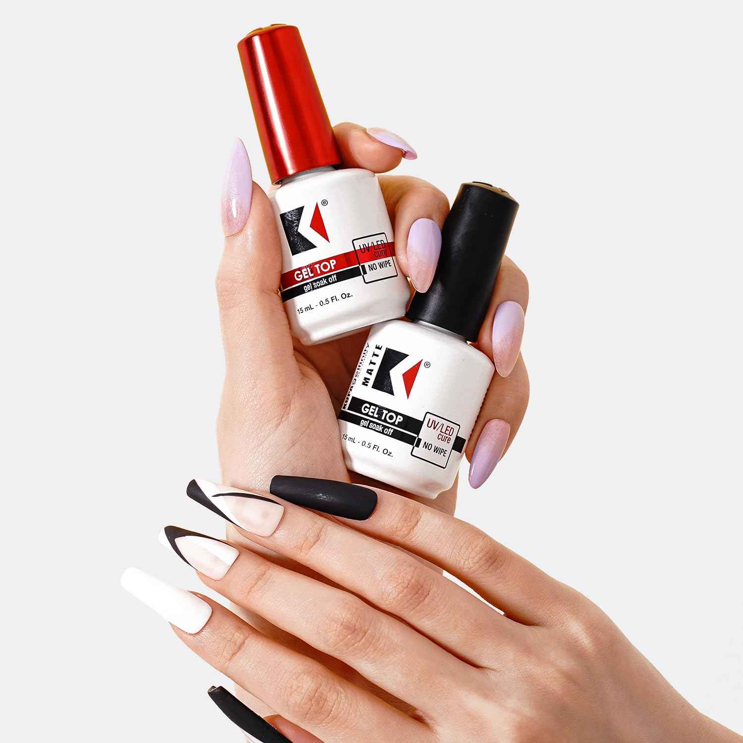 KUPA GelFinity Top Coat Matte Finish , 0.5 Fl. Oz.