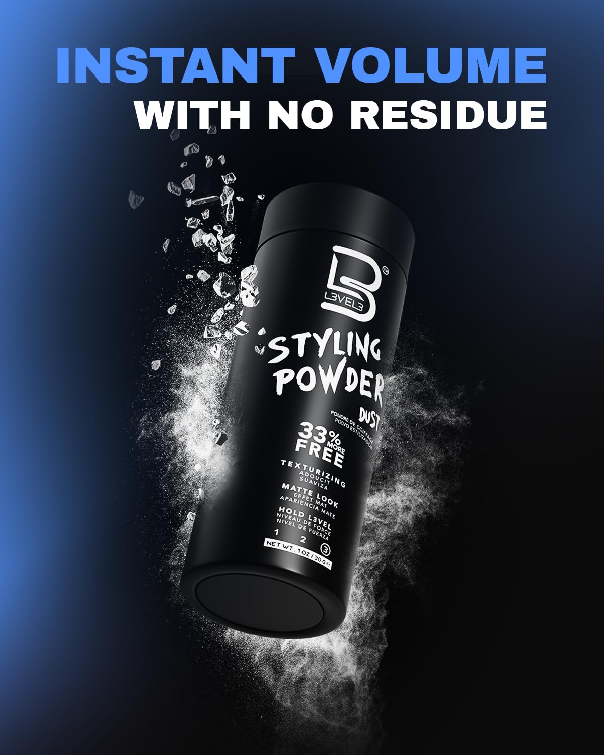 L3VEL3 Styling Powder Dust 1 Oz.