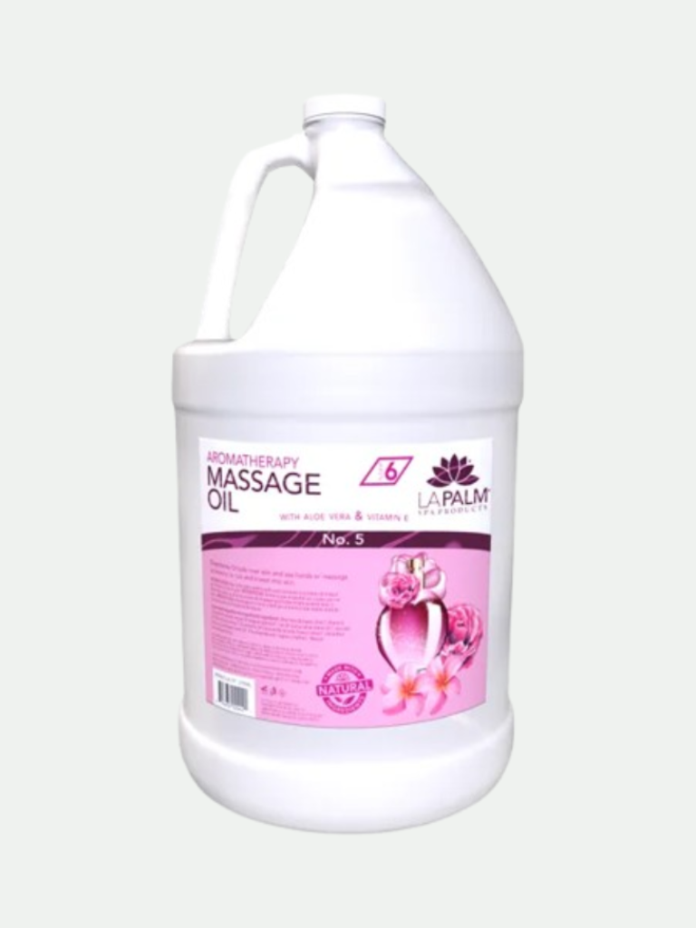La Palm Aromatherapy Massage Oil No. 5, 1 Gallon