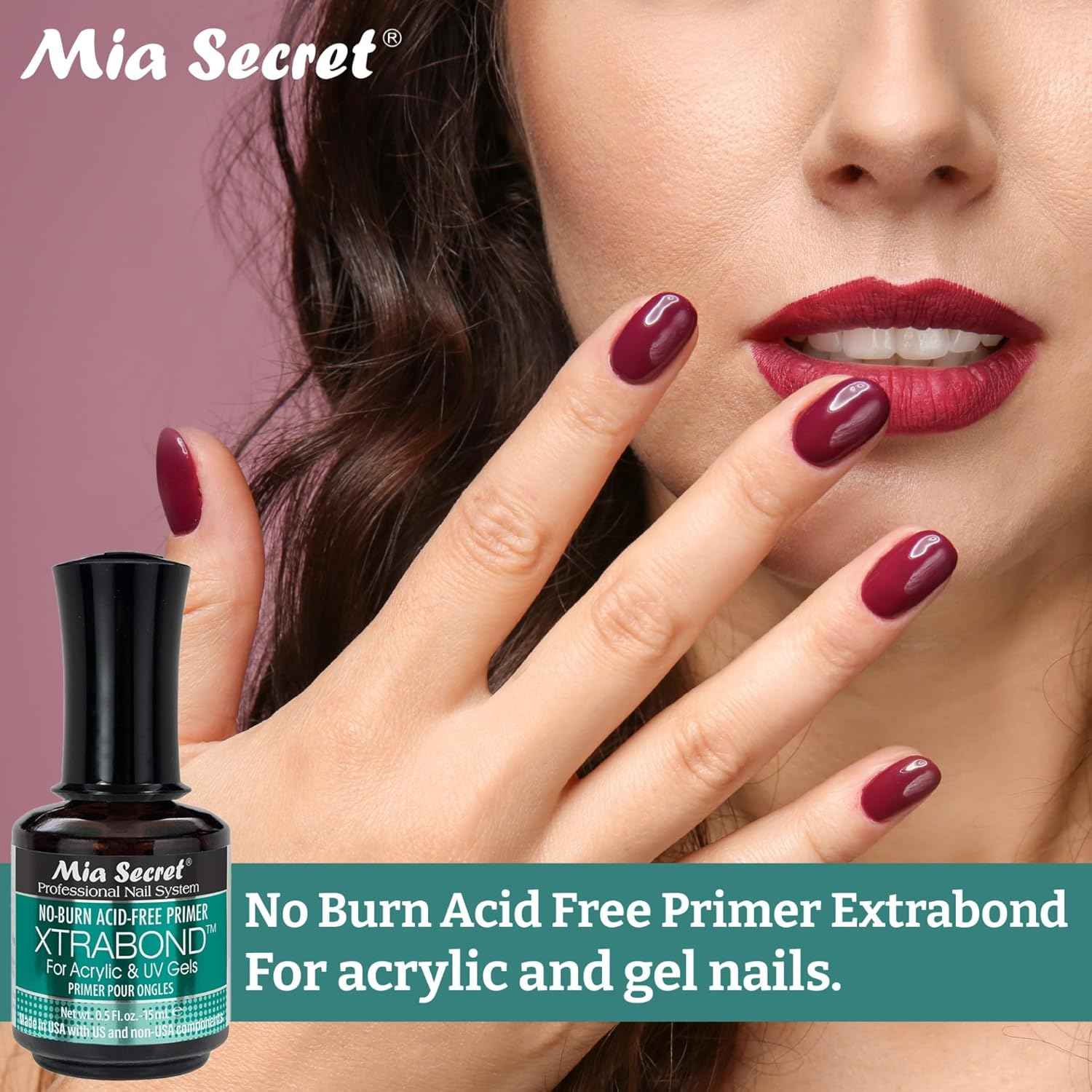 Mia Secret Primer XtraBOND, 0.5 Oz.